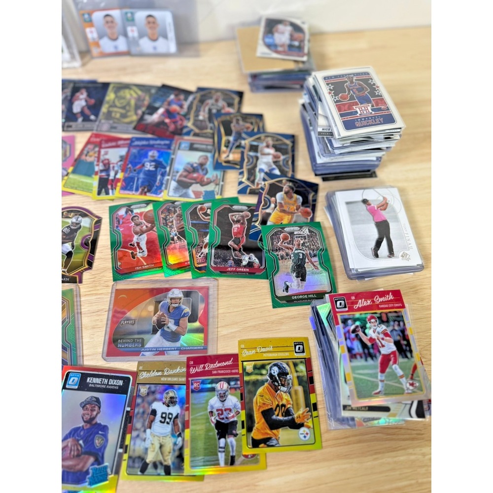 Sports Card Lot (200+ Cards) - Low End Cards Rookies Silvers SP Numbered READ - Picture 6 of 17